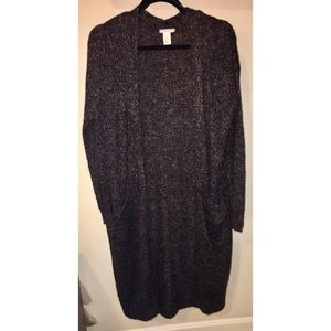 H&M Boyfriend Midi Cardigan